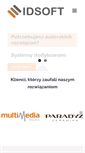 Mobile Screenshot of idsoft.pl